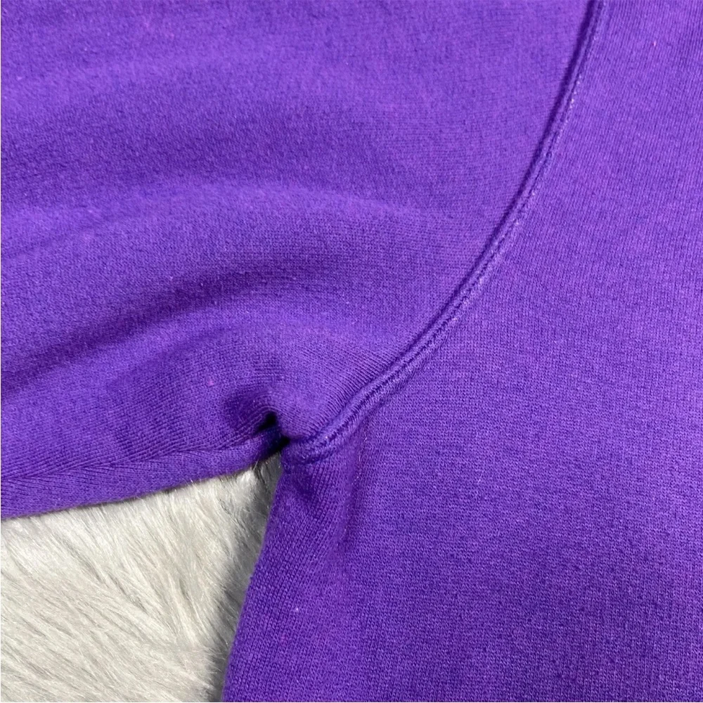 Vintage University Of Portland Oregon Purple White Crewneck Sweater